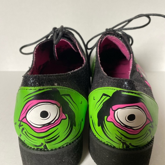 NWOT RARE IRON FIST ZOMBIE CHOMPER CREEPERS - Picture 7 of 8